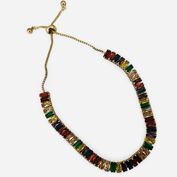Jewelry - Multicolor Beaded Adjustable Bracelet